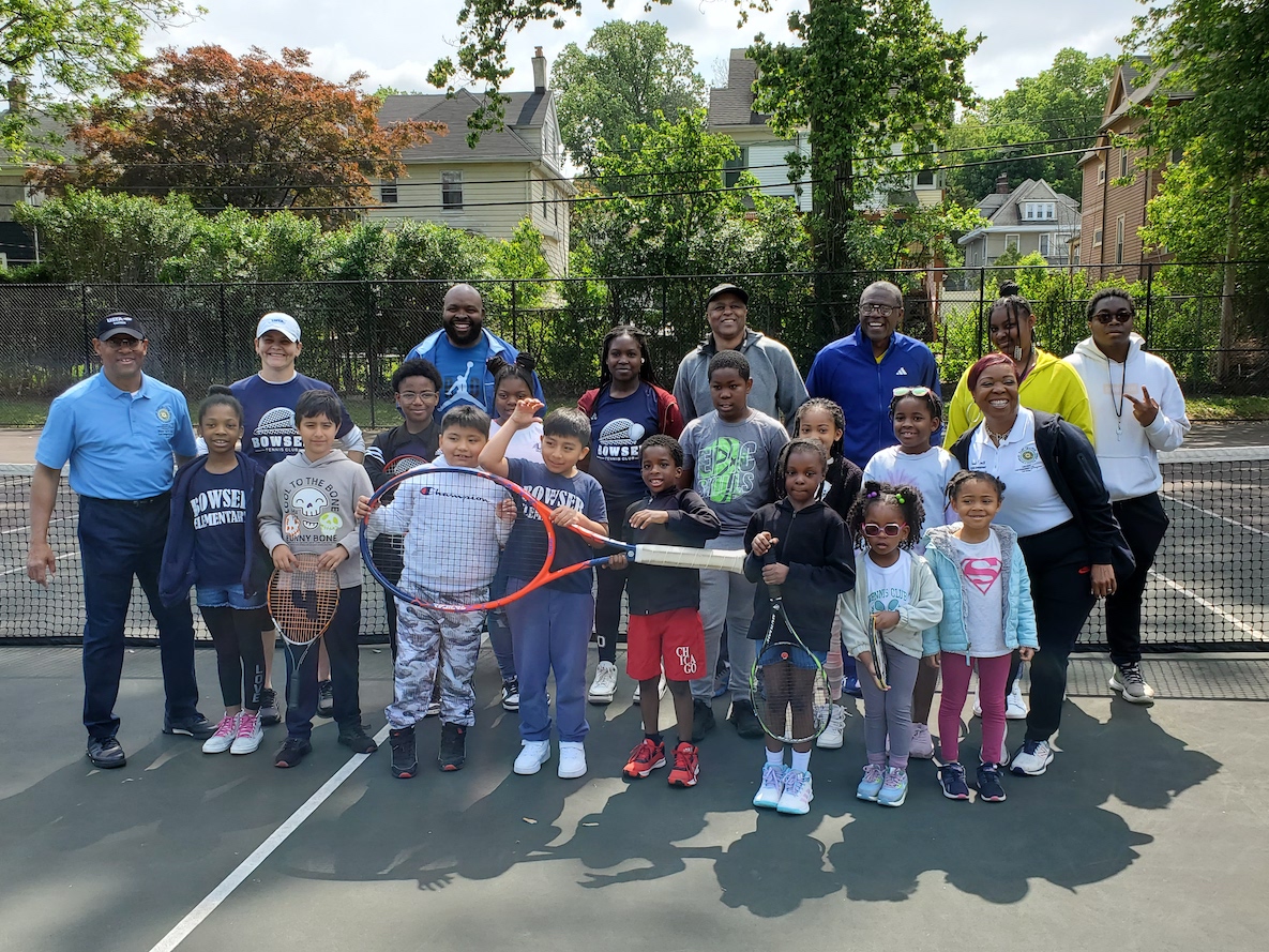 2023 Tennis Day at Elmwood Park.