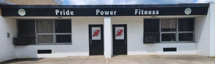 Photo of exterior of the Pride Power Fitness Center Building.