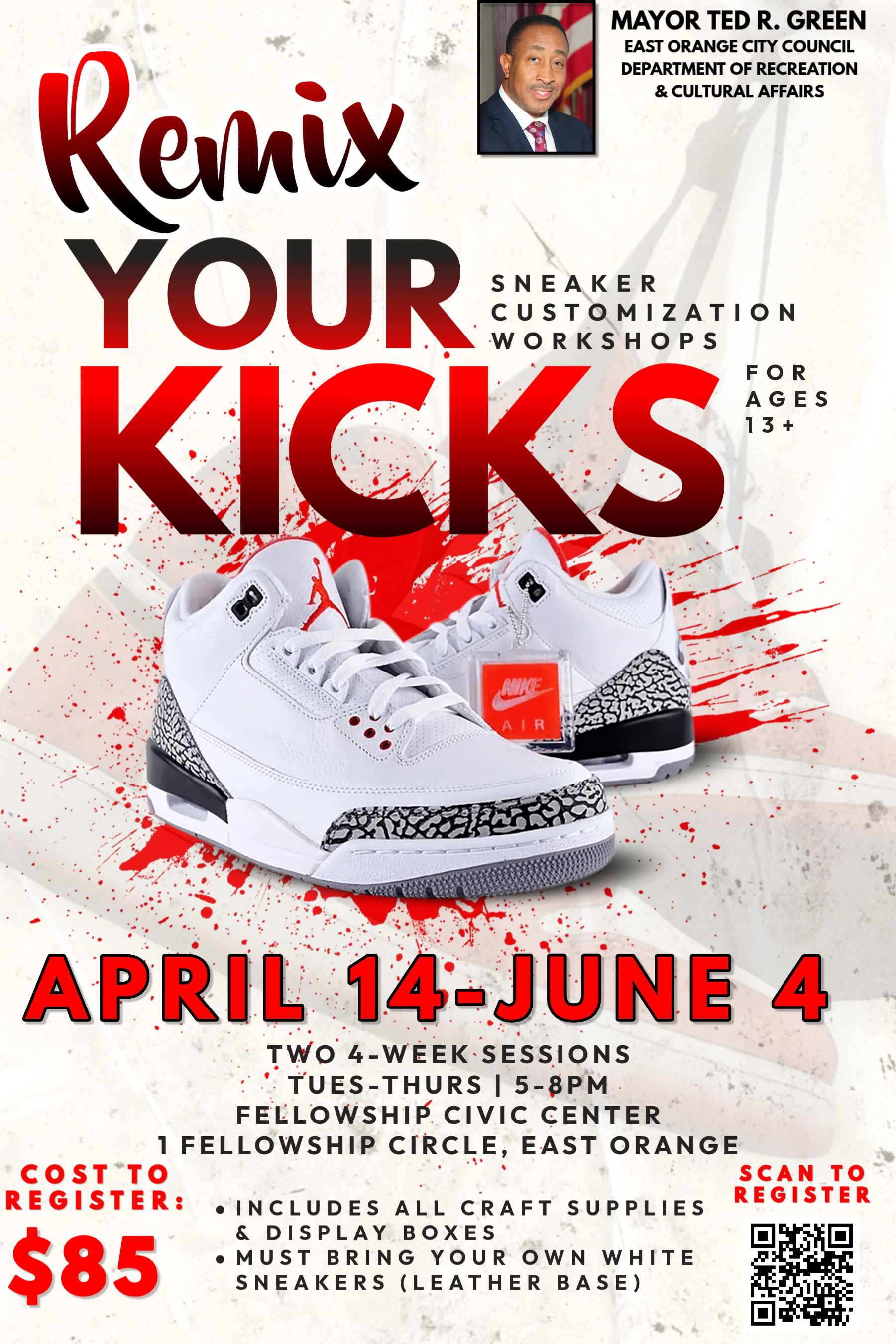 Remix Your Kicks Flyer